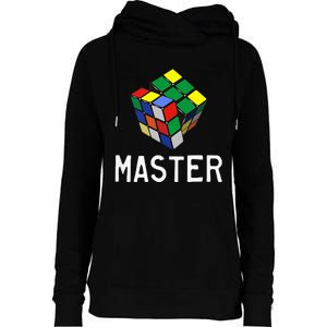 Fun Cube Master Womens Funnel Neck Pullover Hood