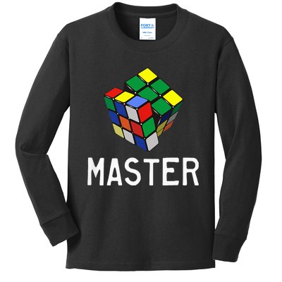 Fun Cube Master Kids Long Sleeve Shirt