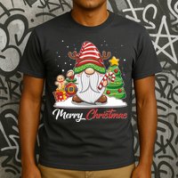 Funny Cute Merry Christmas Gnome T-Shirt
