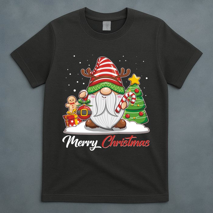 Funny Cute Merry Christmas Gnome T-Shirt