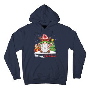 Funny Cute Merry Christmas Gnome Hoodie