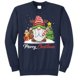 Funny Cute Merry Christmas Gnome Sweatshirt