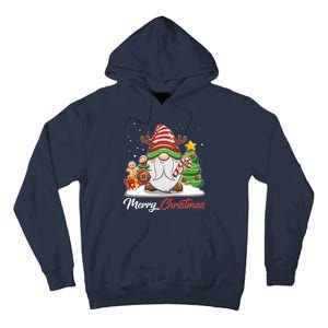 Funny Cute Merry Christmas Gnome Tall Hoodie