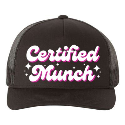 Funny Certified Munch Yupoong Adult 5-Panel Trucker Hat