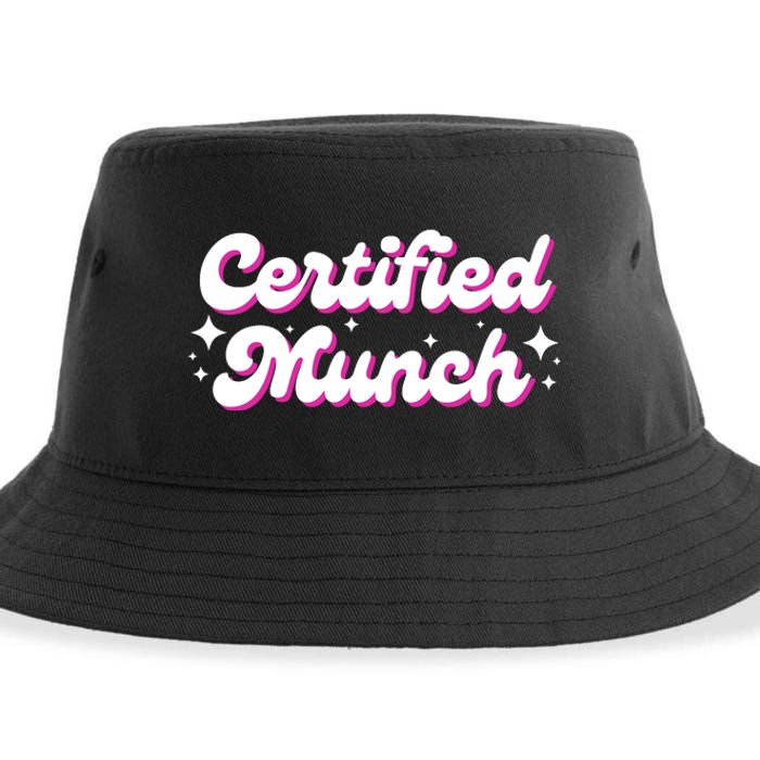 Funny Certified Munch Sustainable Bucket Hat