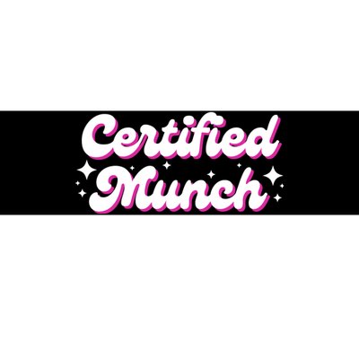 Funny Certified Munch Bumper Sticker