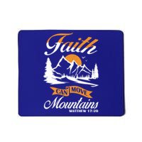 Faith Can Move Mots Design Christian Gift Idea Gift Mousepad