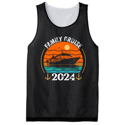 Family Cruise Matching 2024 Family Cruise Trip 2024 Mesh Reversible Basketball Jersey Tank