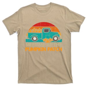 Funny Cute Meet Me At The Pumpkin Patch Truck Fall Autumn Thanksgiving Gift T-Shirt