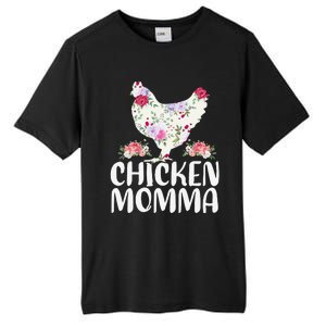 Funny Chicken Momma For Mother's Day Tall Fusion ChromaSoft Performance T-Shirt