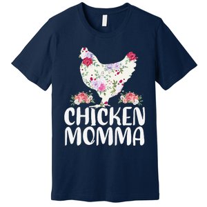 Funny Chicken Momma For Mother's Day Premium T-Shirt