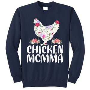 Funny Chicken Momma For Mother's Day Tall Sweatshirt