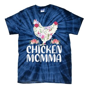 Funny Chicken Momma For Mother's Day Tie-Dye T-Shirt