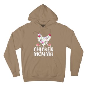 Funny Chicken Momma For Mother's Day Hoodie