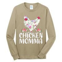 Funny Chicken Momma For Mother's Day Tall Long Sleeve T-Shirt