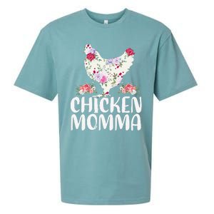 Funny Chicken Momma For Mother's Day Sueded Cloud Jersey T-Shirt