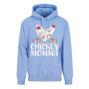 Funny Chicken Momma For Mother's Day Unisex Surf Hoodie