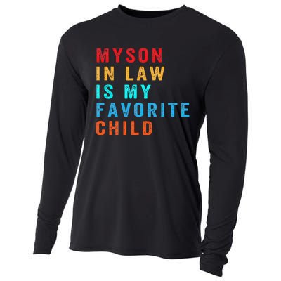 Favorite Child My SoninLaw Funny Family Humor Cooling Performance Long Sleeve Crew