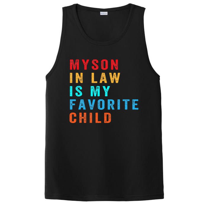 Favorite Child My SoninLaw Funny Family Humor PosiCharge Competitor Tank