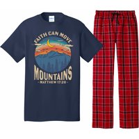 Faith Can Move Mountains Matthew 17:20 Pajama Set