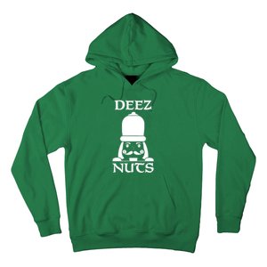 Funny Christmas Nutcracker Design Crack Deez Nuts Gift Hoodie