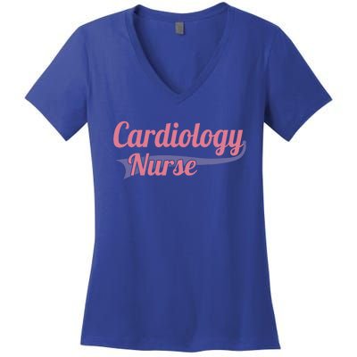 Funny Cardiology Nurse Practitioner Medical Student Gift Women's V-Neck T-Shirt