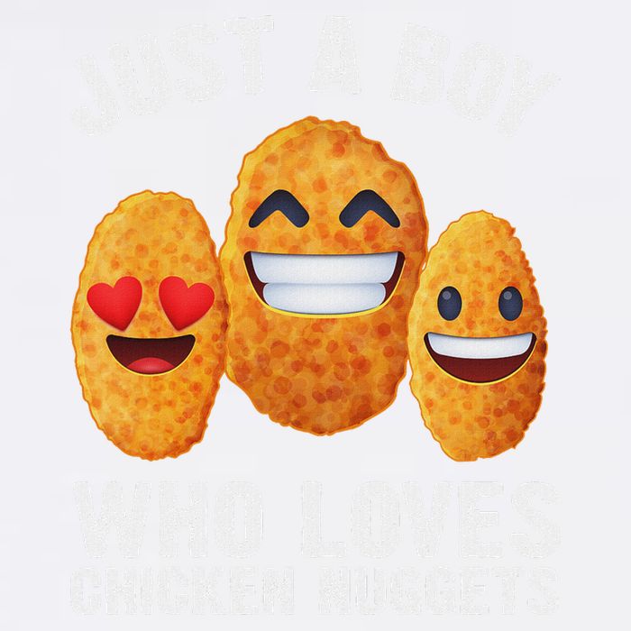 Funny Chicken Nugget For Chicken Nugget Lovers Flat Bill Trucker Hat