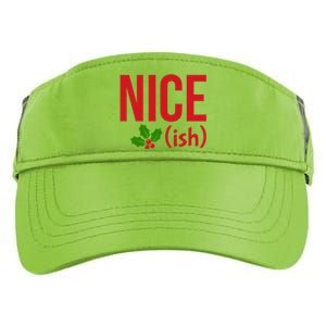 Funny Christmas Niceish Xmas Nice Adult Drive Performance Visor