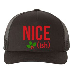 Funny Christmas Niceish Xmas Nice Yupoong Adult 5-Panel Trucker Hat