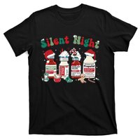 Funny Christmas Nurse Medical Christmas Icu Nicu Rn Er Nurse T-Shirt