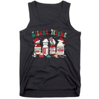 Funny Christmas Nurse Medical Christmas Icu Nicu Rn Er Nurse Tank Top