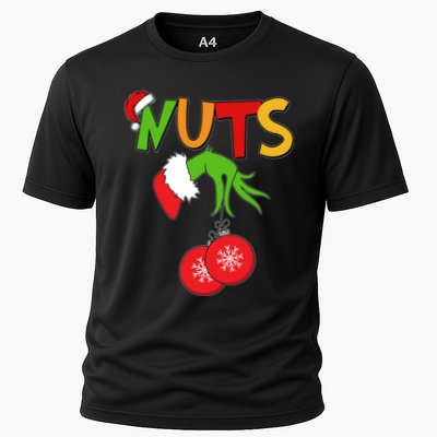 Funny Christmas Nuts Matching Couple Performance Shirt
