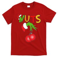 Funny Christmas Nuts Matching Couple T-Shirt