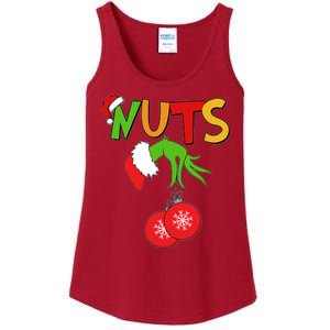 Funny Christmas Nuts Matching Couple Ladies Essential Tank