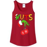 Funny Christmas Nuts Matching Couple Ladies Essential Tank