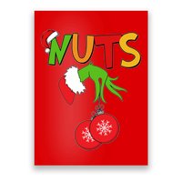 Funny Christmas Nuts Matching Couple Poster
