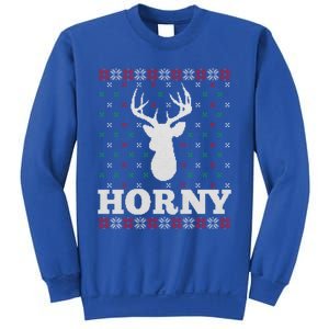 Funny Christmas Naughty Horny Ugly Christmas Gift Sweatshirt