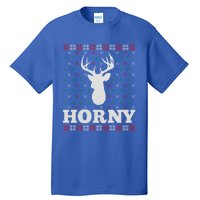 Funny Christmas Naughty Horny Ugly Christmas Gift Tall T-Shirt