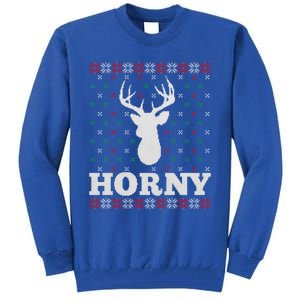 Funny Christmas Naughty Horny Ugly Christmas Gift Tall Sweatshirt