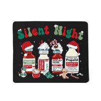 Funny Christmas Nurse Medical Christmas Icu Nicu Rn Er Nurse Mousepad