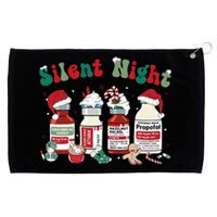 Funny Christmas Nurse Medical Christmas Icu Nicu Rn Er Nurse Grommeted Golf Towel