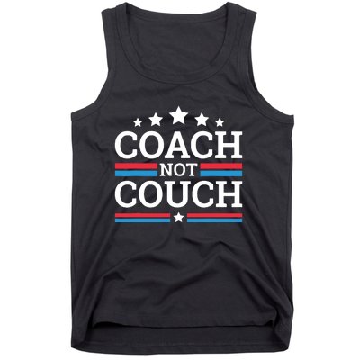 Funny Coach Not Couch 2024 Tank Top