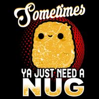 Funny Chicken Nugget Fast Food Cool Gift Cooling Performance Crew T-Shirt