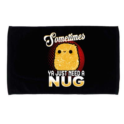 Funny Chicken Nugget Fast Food Cool Gift Microfiber Hand Towel