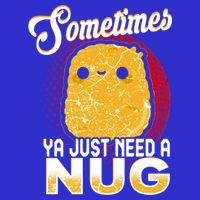 Funny Chicken Nugget Fast Food Cool Gift 16 in Basic Backpack