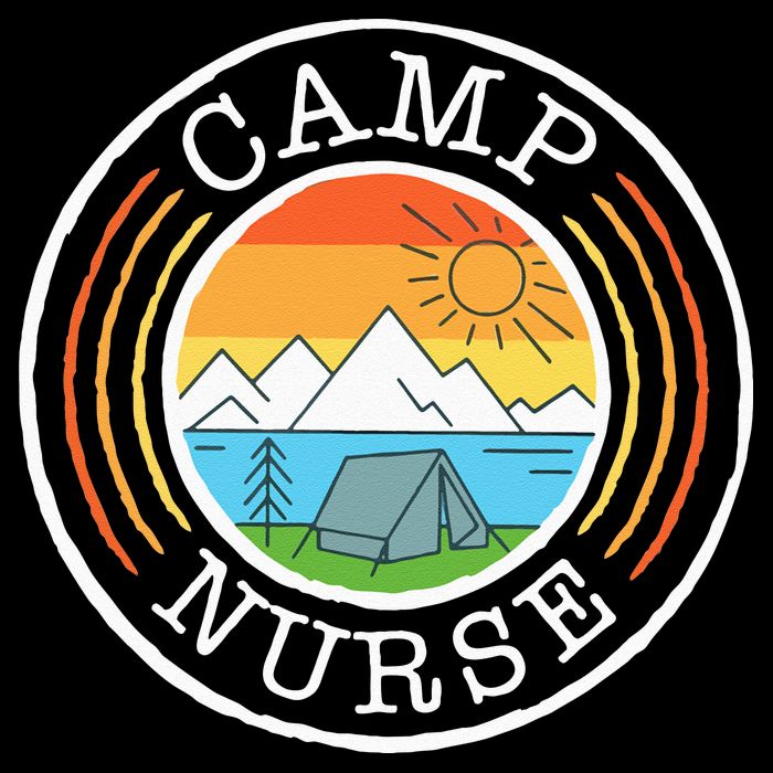Funny Camp Nurses For Summer Camp Nurse Nursing Cooling Performance Crew T-Shirt