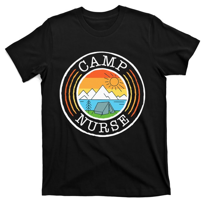 Funny Camp Nurses For Summer Camp Nurse Nursing T-Shirt