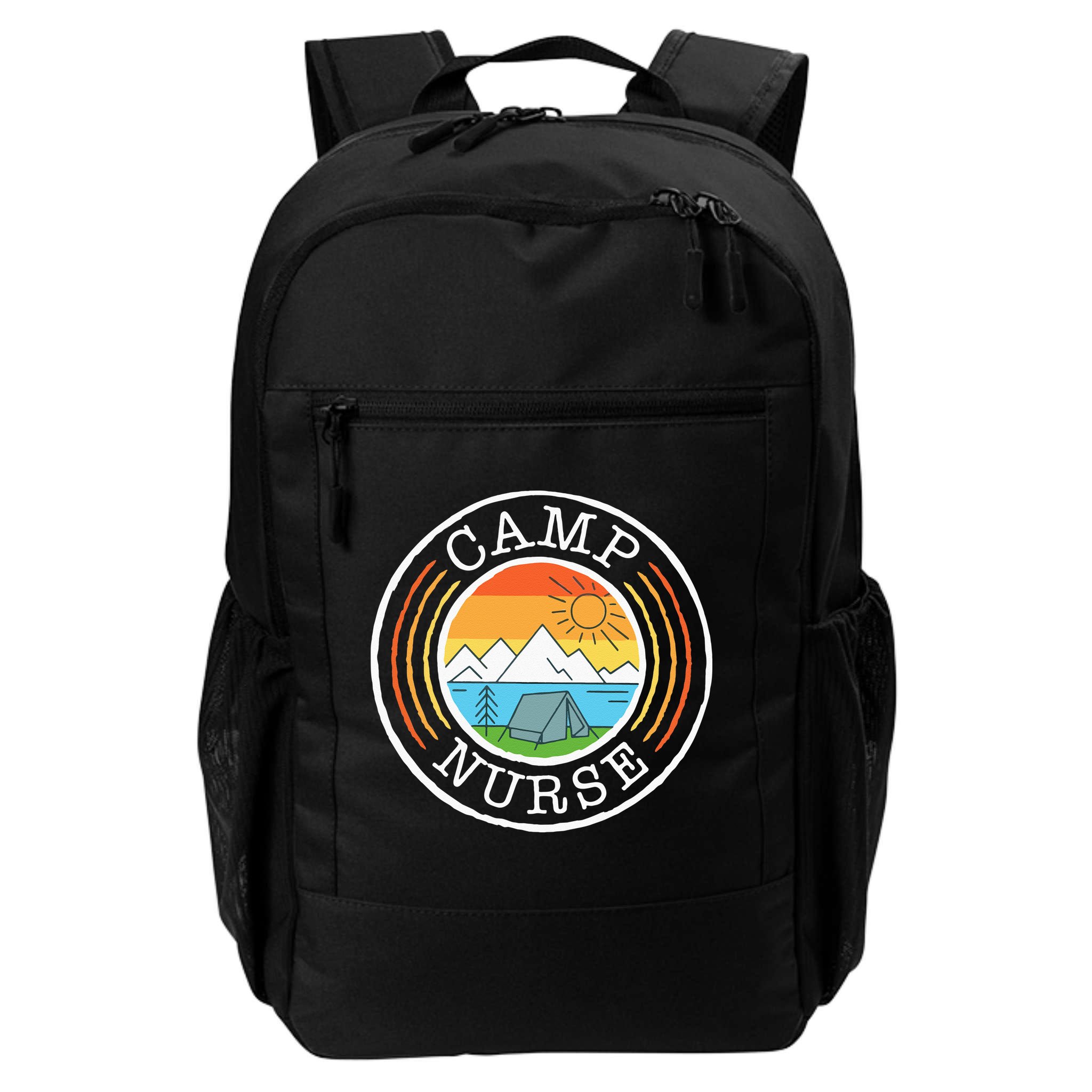 Funny Camp Nurses For Summer Camp Nurse Nursing Backpack