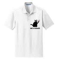 Funny Cat Not A Hugger Sarcastic Cat Saying Humor Joke Dry Zone Grid Polo