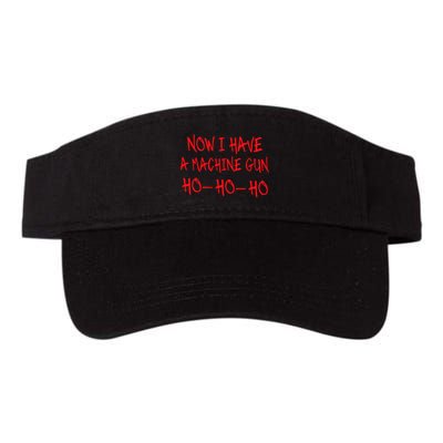 Funny Christmas Now I Have A Machine Gun Ho Ho Ho Visor